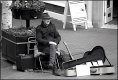 Busker waiting to start New Street Sidmouth GH2 P1320248.JPG