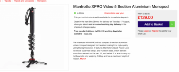 Screenshot 2021-08-16 at 07-52-43 Manfrotto XPRO Video 5 Section Aluminium Monopod Wex Photo V...png Screenshot 2021-08-16 at 07-52-43 Manfrotto XPRO Video 5 Section Aluminium Monopod Wex Photo V...png