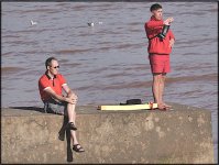 Life guard on duty Sidmouth Air Show 2021 G9 P1013444.JPG