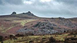 026 View of Haytor Rocks from Hound Tor 03-1909 PS Adj.JPG 026 View of Haytor Rocks from Hound Tor 03-1909 PS Adj.JPG
