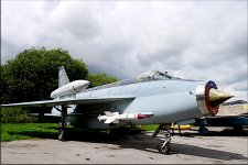 English Electric Lightning at Yorkshire Air Museum P1220794.JPG
