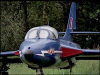 Hawker Hunter trainer at Yorkshire Air Museum G9 P1012325.jpg Hawker Hunter trainer at Yorkshire Air Museum G9 P1012325.jpg