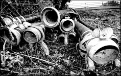 Heavy dury piping by Clyst Bridge A65 DSC03597.JPG Heavy dury piping by Clyst Bridge A65 DSC03597.JPG