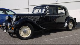 Citroen Traction Avant  at Sidmouth Conservative Club P1210475.JPG