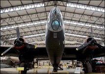 Halifax bomber at Yorkshire Air Museum A65 DSC02648.JPG