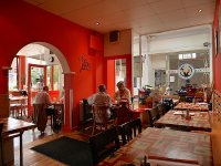 Interior of The Little Orange Cafe Fore Street Exeter P1220708.JPG Interior of The Little Orange Cafe Fore Street Exeter P1220708.JPG