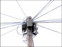 Telephone pole the Colony Exmouth TZ70 P1030991.JPG