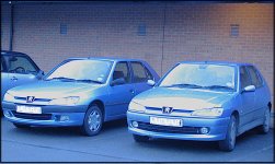 Two Peugeot 306 Angle.JPG Two Peugeot 306 Angle.JPG