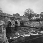 004 Horrabridge Weir 01-000011 PS Adj B&W.JPG