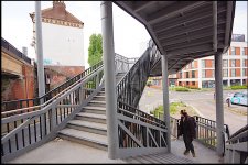 Pedestrian steps from Western Way to Bridge Street Exeter A65 DSC03686.JPG Pedestrian steps from Western Way to Bridge Street Exeter A65 DSC03686.JPG