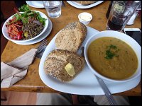 Soup of the day at Herbies Restaurant Exeter TZ70 P1030444.JPG