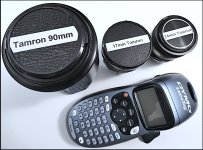 Lenscaps and Dymo printer FZ82 P1010663.jpg