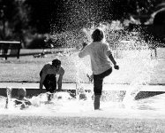Splashing water in Crediton park.jpg Splashing water in Crediton park.jpg