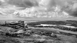 018b Burrator Reservoir from Sheeps Tor 01b-1664 PS Adj BW Upload.jpg