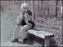 Susie sitting on bench using her phone Hasselblad A16 8550.jpg Susie sitting on bench using her phone Hasselblad A16 8550.jpg