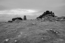 101 Sourton Tors Trig Point 01 B&W-1002421 PS Adj Upload.jpg