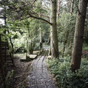 Train Tracks.  Taken on Nikon D5300 and edited in Lightroom Mobile.