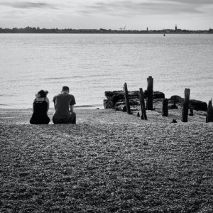 Couple contemplation