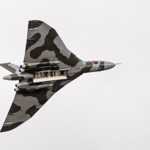 Vulcan XH558 - bomb bay open