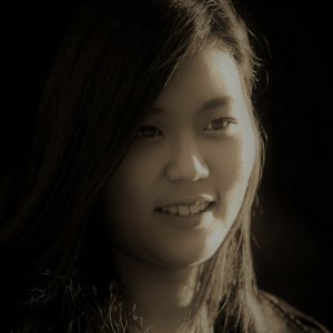 Brunette Woman Portrait