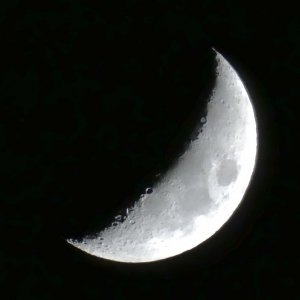 Waxing crescent Moon