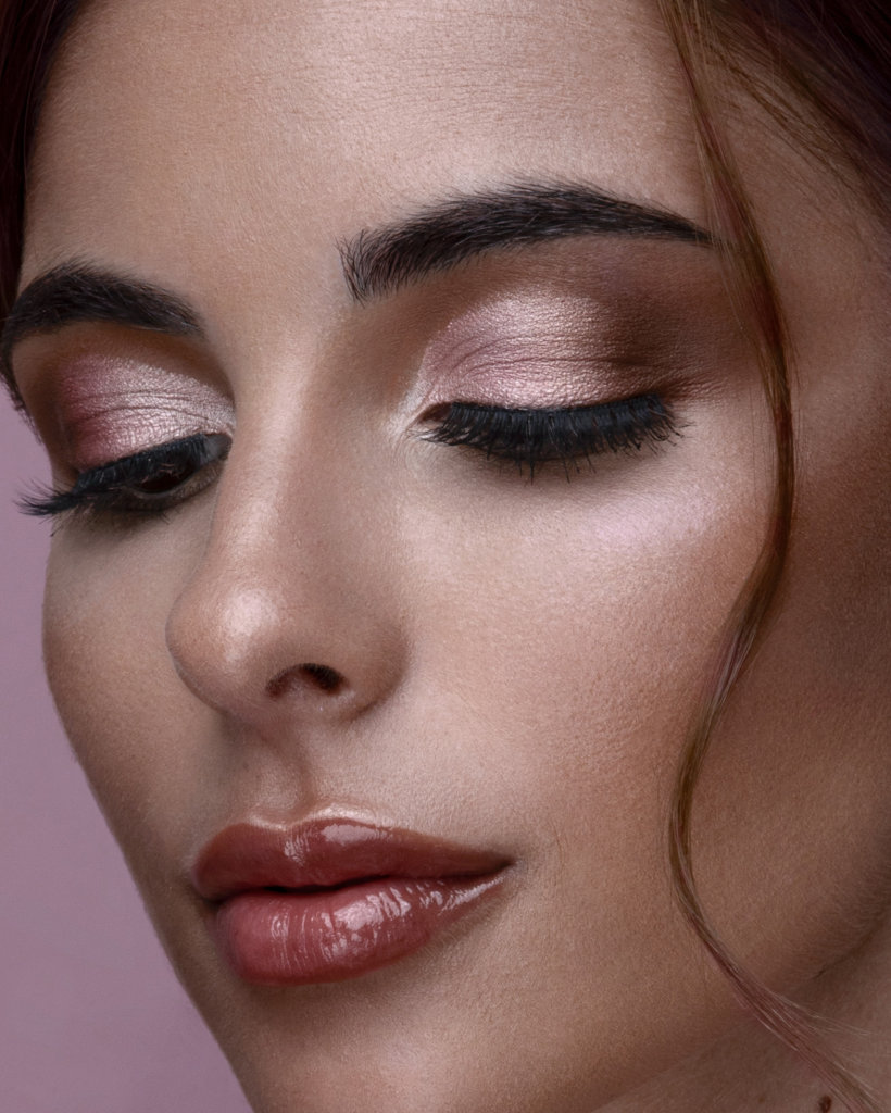 Closeup of beauty shot