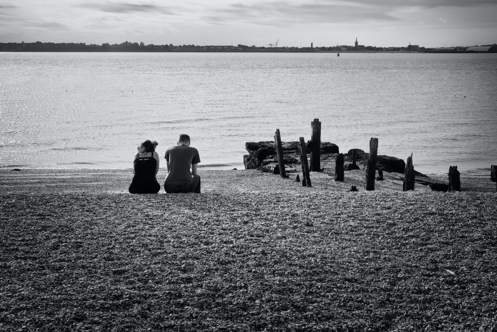 Couple contemplation