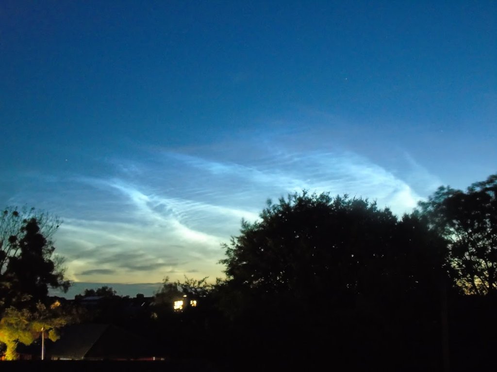 Noctilucent clouds