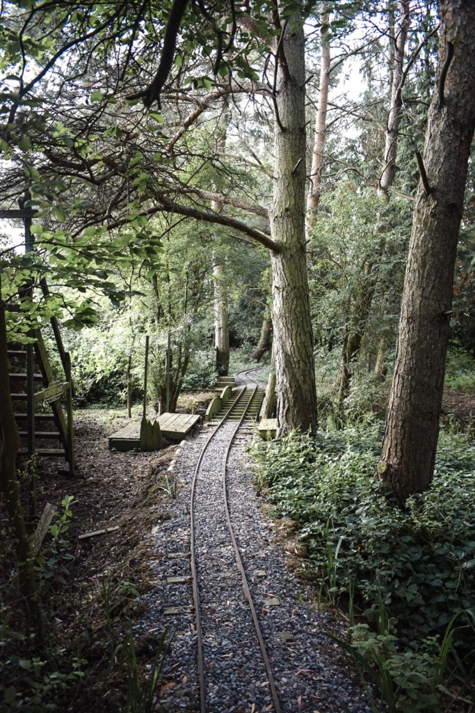 Train Tracks.  Taken on Nikon D5300 and edited in Lightroom Mobile.